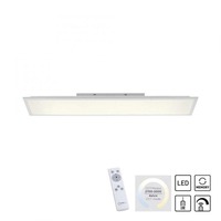 Hranatá - LD 16534-16-O FLAT LED stropní svítidlo stmívatelné bílé CCT dálkový ovladač teplá bílá stropní svítidlo 2700/4000/5000K - LEUCHTEN DIREKT / JUST LIGHT