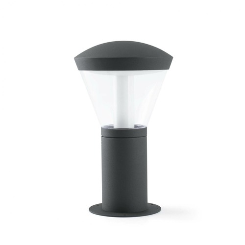 Sloupková - FARO 75537 SHELBY LED sloupková lampa, tmavě šedá, h 32.5cm - FARO - foto 1