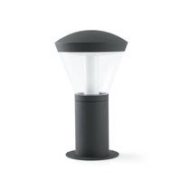 Sloupková - FARO 75537 SHELBY LED sloupková lampa, tmavě šedá, h 32.5cm - FARO