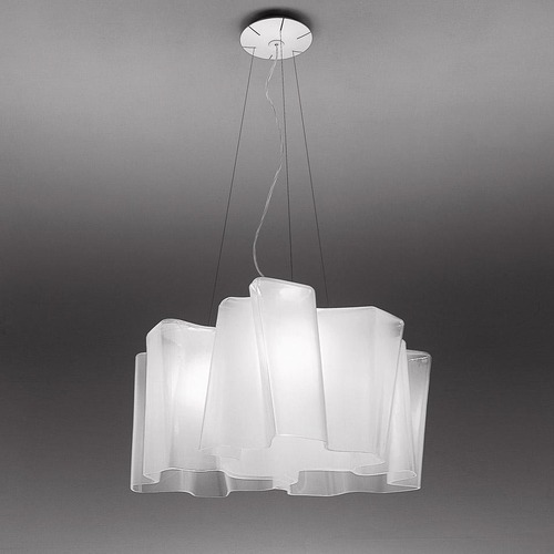 Dekorativní - AR 0454010A Logico závěsné 3x120° - fumé difuzor - ARTEMIDE - foto 1