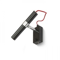 Bodová - RED R12461 VIPER WL černá chrom 230V LED 3W 60° 3000K - RED - DESIGN RENDL