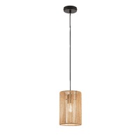 Subtilní - FAN I-TROPIKANA-S18 Závěsné svítidlo TROPIKANA hnědá, 1xE27, 18 x 177,5 cm - FANEUROPE