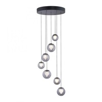 Vícečetná - PN 2587-15 PURE Popup, LED závěsné svítidlo, mystická šedá, 2200-5000K - PAUL NEUHAUS