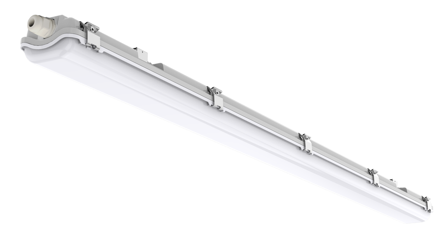 Trubkové příslušenství - Svítidlo pro jednostranné napájení LED Tube T8 2x150cm IP65 s SS klipy - foto 1