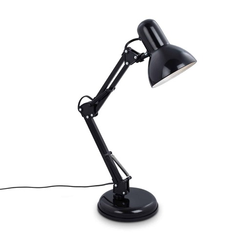 Stolní lampy pracovní - BRILO 7394015 Stolní lampa, pr. 15,5 cm, max. 25 W, černá - BRILO - foto 1