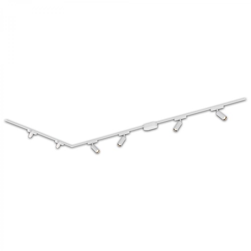Lištové Briloner 48V - BRILO 8036066 Luxtrail lištový systém, 4x LED spoty, 2x LED svítidlo, do L, bílá - BRILO - foto 1