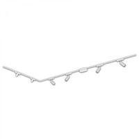 Lištové Briloner 48V - BRILO 8036066 Luxtrail lištový systém, 4x LED spoty, 2x LED svítidlo, do L, bílá - BRILO