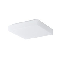 Hranatá - OS LIB59610 LIBRA 1 stropní/nástěnné skleněné svítidlo bílá IP44 4000 K 23W LED HF - OSMONT