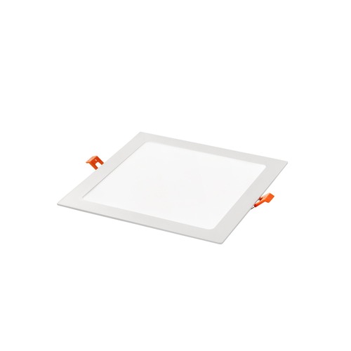 Hranatá - FAN INC-FLAP-18CCT Zápustné svítidlo LED Flap, bílá, hliník, 18 W, 1980 lm, CCT, 1,85 x 22,5 x 22,5 cm - FANEUROPE - foto 1