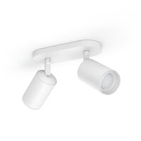 SmartHome Paul Neuhaus - PH 50632/31/P7 Hue Fugato Bluetooth SVÍTIDLO BODOVÉ 2xGU10 5,7W 350lm 2000-6500K, bílá - PHILIPS HUE (915005761301)