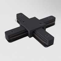 Lišty a příslušenství - M TRA001CX-11B Spojka X pro kolejnicový systém 230V černý plast Unity - MAYTONI