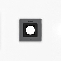 Zapuštěná - AR T42012ELPTW00 Ego Flat 90 downlight čtverec EL 3000K Inox IK10 - ARTEMIDE