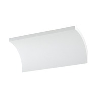 Nepřímé osvětlení - FAN LED-W-MUSTANG-200 Nástěnné svítidlo LED MUSTANG bílá 8W 780lm 4000 K 20x7,6x8 cm - FANEUROPE