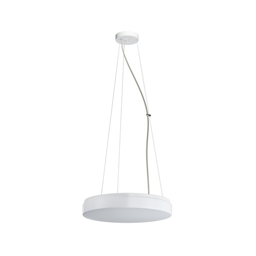 Kruhová - OS DEL52065 DELIA L3 závěsné plastové svítidlo bílá IP40 3x25W E27 - OSMONT - foto 1