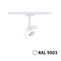 Svítidla - P 94892 URail LED lištový spot Circle samostatné svítidlo 5W 4000K stmívatelné 230V bílá - PAULMANN