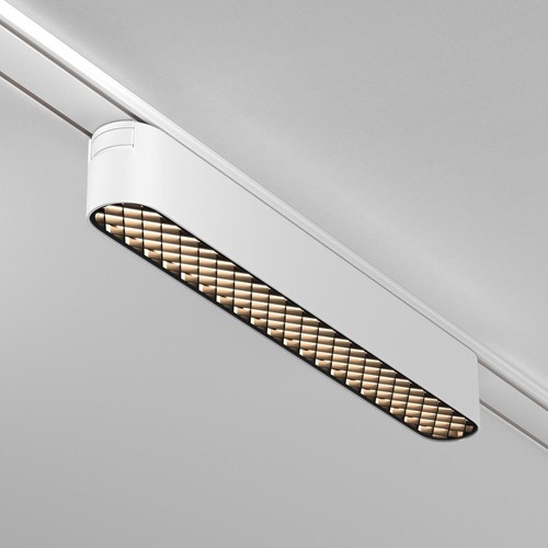 Lištové Magnetic Maytoni Radity - M TR084-1-12W4K-W Svítidlo pro kolejnicový systém Basis Grid 4000K 12W studená bílá bílý hliník Radity - MAYTONI - foto 1