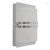 Nástěnná - NS 661GA Nástěnné svítidlo BASEL pozink / opál E27 LED 9W - NORLYS