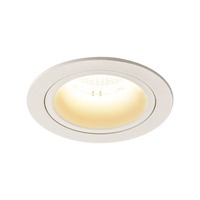 Kruhová - LA 1003884 NUMINOS® DL M vnitřní LED zápustné stropní svítidlo bílá/bílá 3000 K 55° včetně listových pružin - BIG WHITE (SLV)