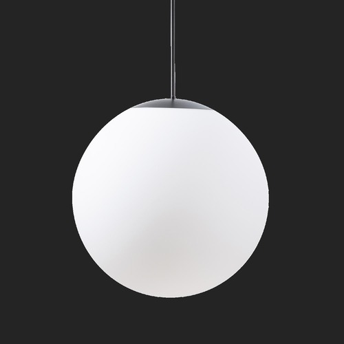 Nouzové osvětlení - OS ADR72043 ADRIA P4 HP závěsné skleněné svítidlo černá / bílá IP40 3000 K 58W LED nouzové kombinované 3 h (původní kód OS 72043) - OSMONT - foto 1