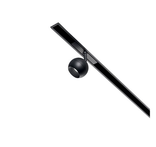 Lištové INTEC 48V - FAN DAVINCI-GOAL-B-10C Systém 48 V - reflektor Davinci Goal, černý, LED, 10 W, 980 lm, 3000 K, 8 x 14,2 cm - FANEUROPE - foto 1