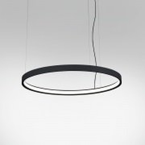 Kruhová - DL 321 107 93 B Závěsné svítidlo SUPERLOOP HC 70 SBL 930 B - DELTALIGHT - foto 1