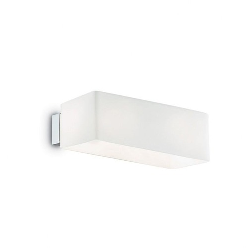 Dekorativní - ILUX 009537 Nástěnné svítidlo Ideal Lux Box AP2 009537 bílé   - IDEALLUX - foto 1