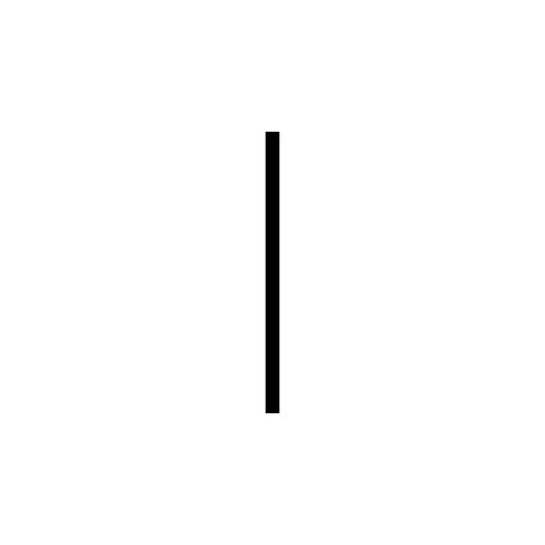 Dekorativní - AR 1202L00A Alphabet of Light - malé písmeno l - ARTEMIDE - foto 1