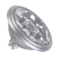 GU10/GZ10 - LA 1005281 QPAR111 GU10 LED světelný zdroj stříbrný 12,5 W 4000 K CRI 90 10° - BIG WHITE (SLV)