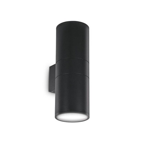 Nástěnná - ILUX 092317 Venkovní nástěnné svítidlo Ideal Lux Gun AP2 big nero 092317 černé 31cm IP54 - IDEALLUX - foto 1