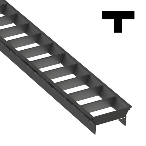 Liniové CLICK - SLC SLC9544 LED svítidlo Click mřížka T spojka černá - TLG - foto 1