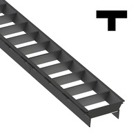 Liniové CLICK - SLC SLC9544 LED svítidlo Click mřížka T spojka černá - TLG