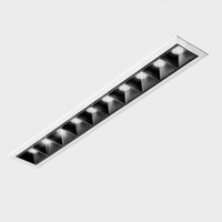 Hranatá - KHL K51300.05.RF.WH-BK.45.ST.9.40.PC NSES zapuštěné svítidlo s rámečkem bílá-černá 20 W 4000K fázové stmívání - KOHL-Lighting