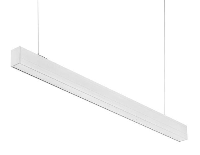 Technická - CEN LNK-321240 LED liniové svítidlo LINKY závěsné MICROPRISMA 32W, 3200lm,4000K,Ra80, UGR19, 90d, IP20 ,1131x50x75mm, včetně 2ks závěsů 1,5m - CENTURY - foto 1