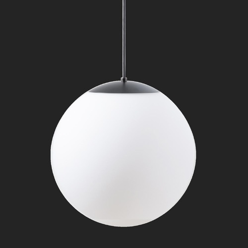 Nouzové osvětlení - OS ADR72111 ADRIA S4 HP závěsné skleněné svítidlo černá / bílá IP40 3000 K 58W LED nouzové kombinované 3 h (původní kód OS 72111) - OSMONT - foto 1