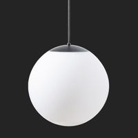 Nouzové osvětlení - OS ADR72111 ADRIA S4 HP závěsné skleněné svítidlo černá / bílá IP40 3000 K 58W LED nouzové kombinované 3 h (původní kód OS 72111) - OSMONT