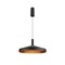 Kónická - LA 1010791 LALU® SET závěsné svítidlo, LED základna, TETRA 36, PHASE, délka závěsu 200 cm, 2700/3000 K, 40°, černá - BIG WHITE (SLV)