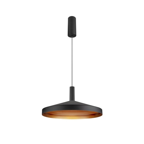 Kónická - LA 1010791 LALU® SET závěsné svítidlo, LED základna, TETRA 36, PHASE, délka závěsu 200 cm, 2700/3000 K, 40°, černá - BIG WHITE (SLV) - foto 1