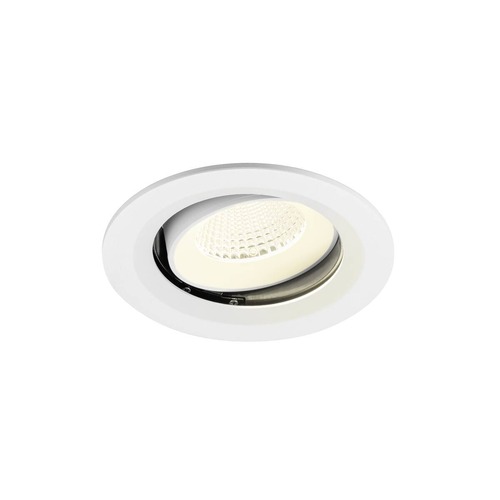 Kruhová - LA 1009698 NUMINOS® MOVE M Stropní vestavné svítidlo, 4000 K, 40°, IP20, kulaté, bílé - BIG WHITE (SLV) - foto 1