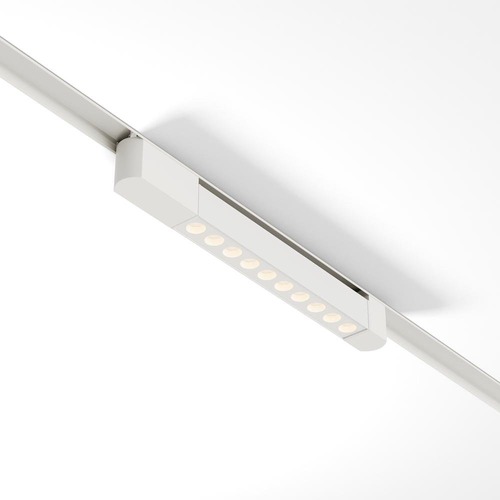 Svítidla - M TR010-1-10W3K-M-W-DE Svítidlo pro kolejnicový systém Points Rot 3000K 10W 620lm bílý hliník teplá bílá Unity - MAYTONI - foto 1