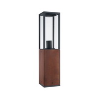 Sloupková - P 94676 Světelný objekt Timba IP44 hranaté 600mm max. 60W 230V dřevo E27 dřevo - PAULMANN