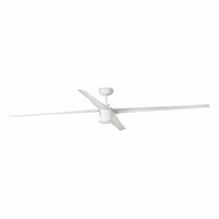 Ventilátory - FARO 33494 ATTOS XL LED, bílá, stropní ventilátor s DC motorem - FARO