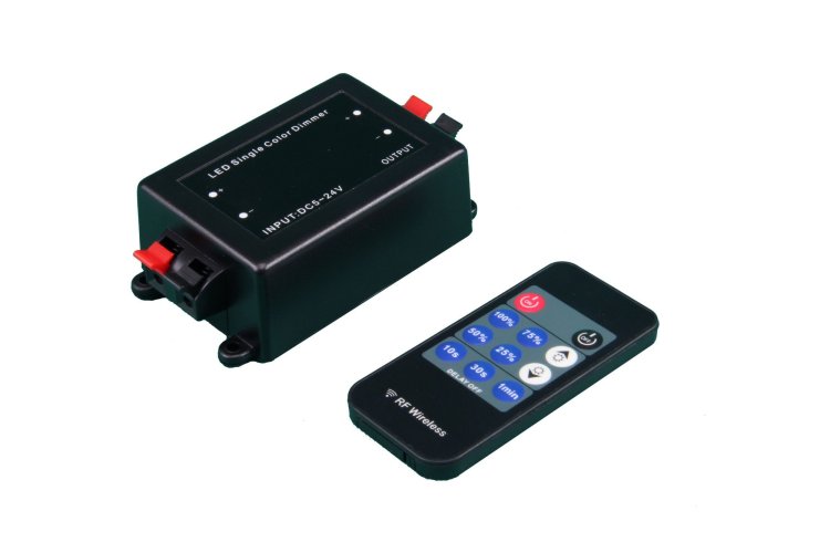 Sady ovladač + přijímač - LED ovladač stmívač RF11 - foto 1