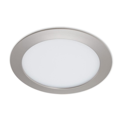 Kruhová - BRI 7286012 LED vestavné svítidlo, pr. 17 cm, 12 W, matný nikl (starý kód: BRI 7286-012) - BRILONER - foto 1