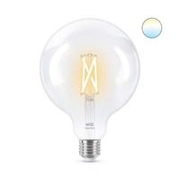 WiZ - PH 8718699786717 WiZ žárovka filament E27 G125 6,7W 806lm 2700-6500K, stmívatelná - PHILIPS (929003017822)