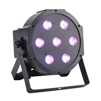 Jevištní efekty - 7 * 10W Mini RGBW LED PAR světlo