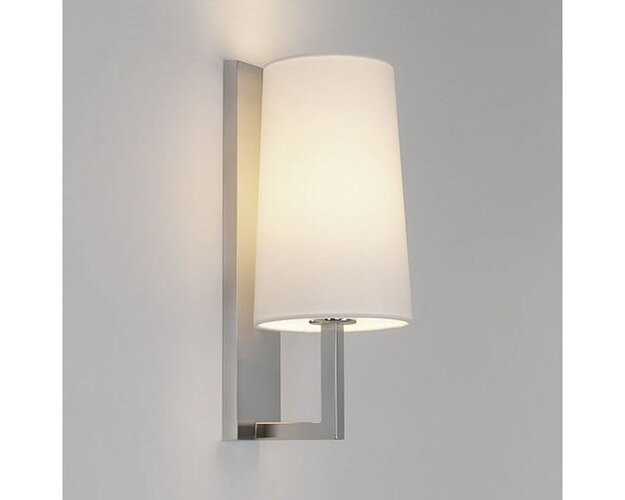 Dekorativní - AST 1214004 RIVA 350 nástěnná základna bez stínidla matný nikl 230V E27 60W (STARÝ KÓD: AST 7022 ) - ASTRO Lighting - foto 1