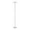 Stojací lampy - LD 11729-55 HANS LED stojací lampa v barvě oceli kruhové s teplou bílou barvou světla vč. stmívání 3000K - LEUCHTEN DIREKT / JUST LIGHT