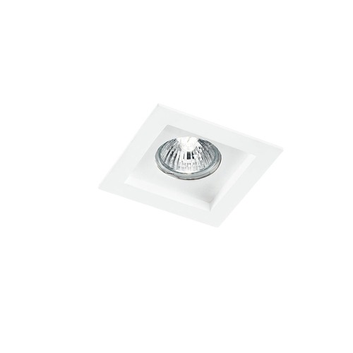 Hranatá - FAN INC-PHANTOM-Q1 Zápustné svítidlo Phantom, bílé, 1 x GU10, 10 x 10 x 4,9 cm - FANEUROPE - foto 1
