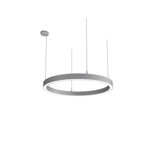 Kruhová - IMPR 950273 Deko-Light závěsné svítidlo - Lautaro 900/60 Up/Down opál P3, 84 W, DALI, 3000 K, světlešedá - LIGHT IMPRESSIONS - foto 1