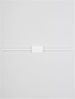 Nad obrazy/zrcadla - NV 9267023 Nástěnné svítidlo nad obrazy AZURE bílý hliník a akryl LED 28.5W 230V 3000K IP20 - NOVA LUCE